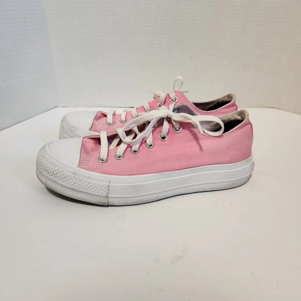 Converse Chuck Taylor All Star Lift Platform Pink  Womens Size 9 Mens 7